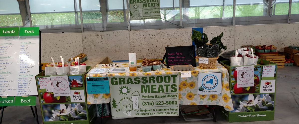 First Year at Boonville farmers market. Kids seem so small.